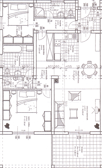 Apartment - A2 Ground-plan